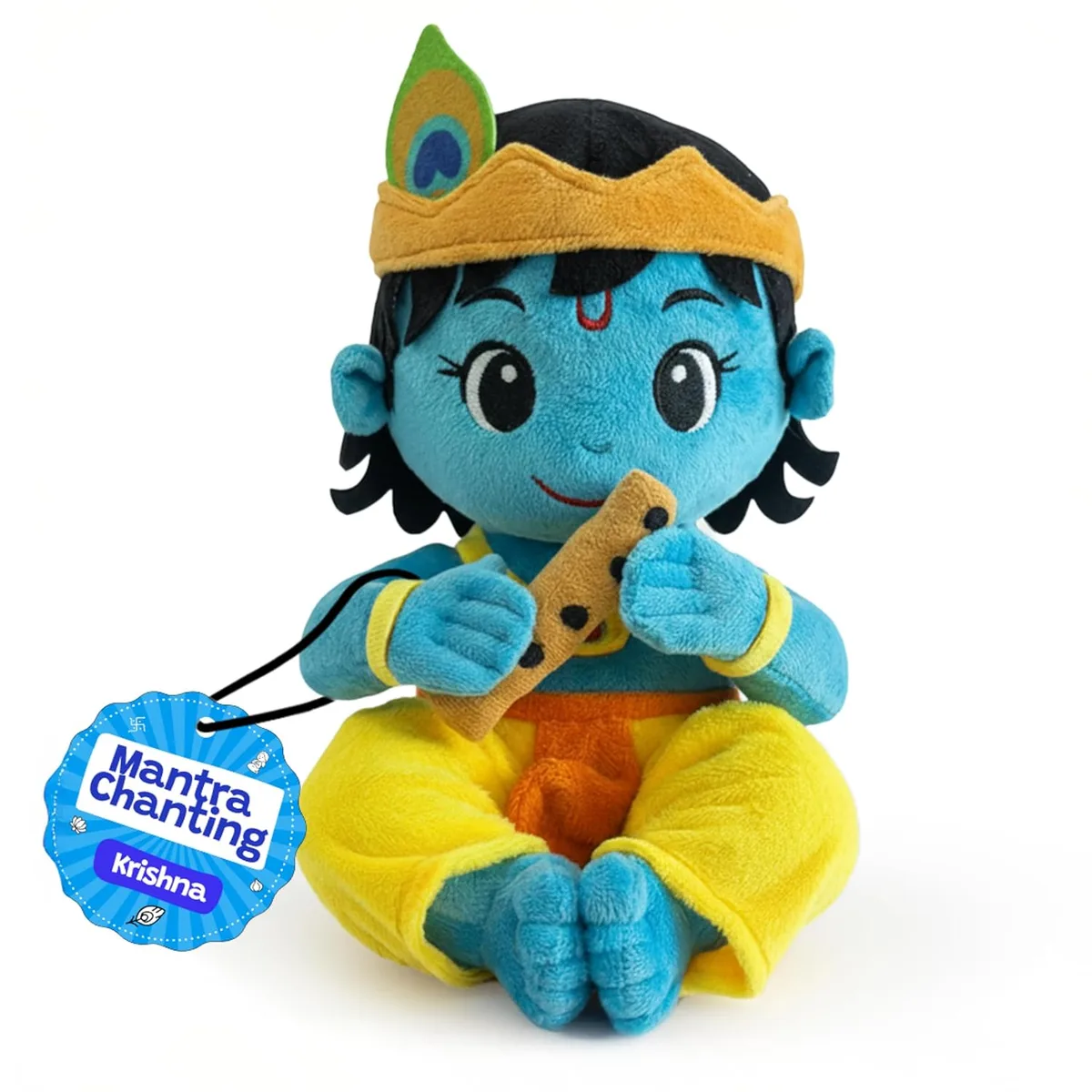 Baby Krishna Chanting Mantra Toy 🦚